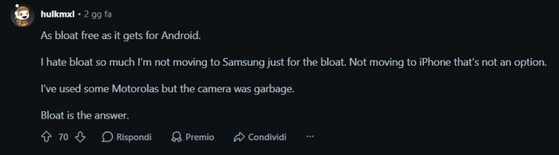 Alcuni commenti