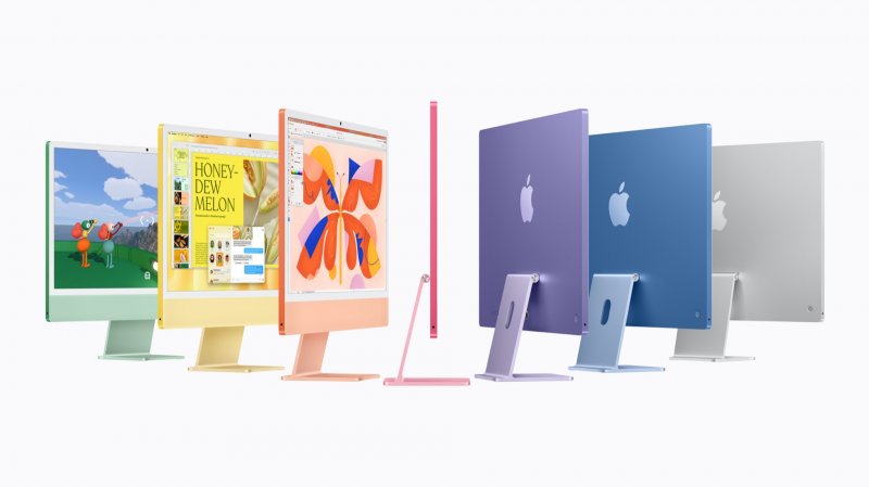 I colori di Apple iMac con M6