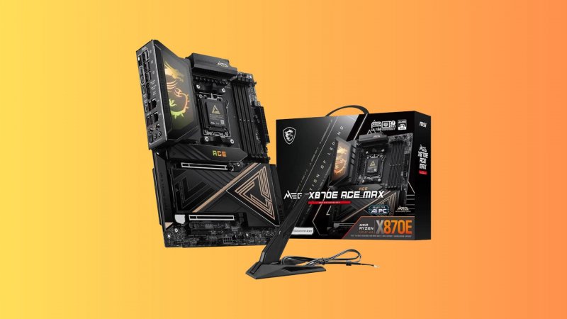 La scheda madre MSI MEG X870E ACE MAX