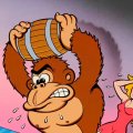 Un'illustrazione storica di Donkey Kong venduta all'asta per quasi 330.000 dollari