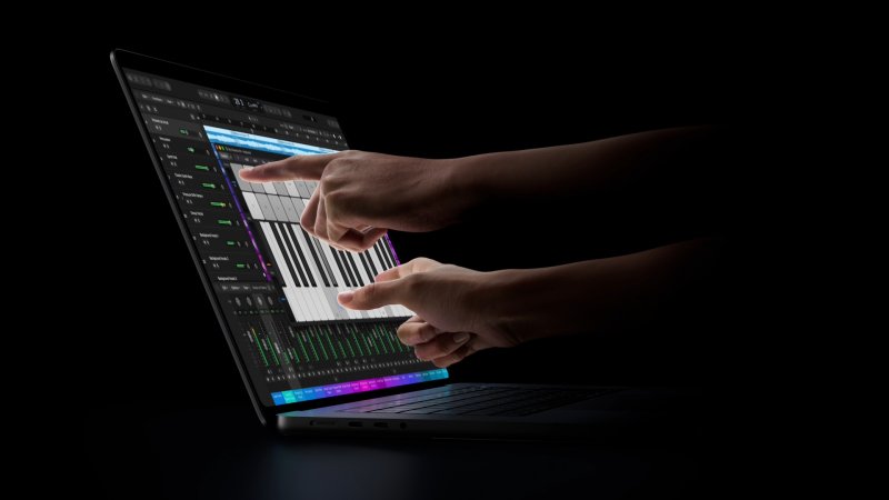 MacBook Pro con schermo touch